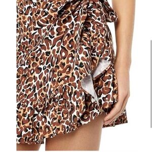 NEW LILLY PULITZER chrystal sarong in my favorite spot chocolate/onyx - S/M